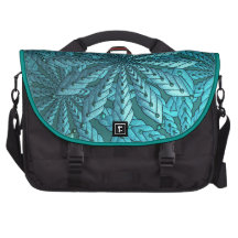 Arte metálica do Fractal das flores de turquesa Maleta Para Laptop