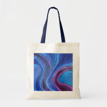 Arte nova bolsa de lona
