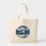 Arte retro da aviação bolsa para compra