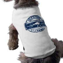 Arte retro da aviação roupa para pets