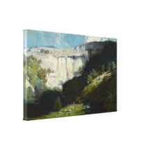 Arthur Streeton - angra de Malham Impressão De Canvas Envolvidas