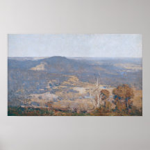 Arthur Streeton - Austrália Felix Pôsteres