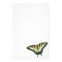 Artigos de papelaria da borboleta de Swallowtail d