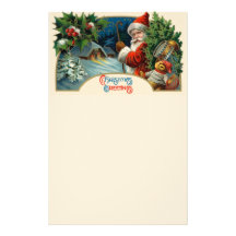Artigos de papelaria dos cartões de natal