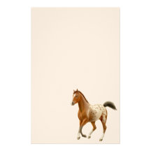 Artigos de papelaria novos do cavalo do Appaloosa