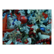 Árvore da decoração do elogio do Natal Cartoes