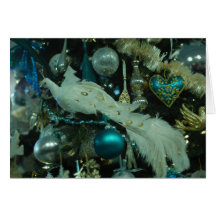 Árvore da decoração do elogio do Natal Cartoes