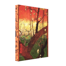 Árvore de ameixa Hiroshige - Vincent van Gogh de J Impressão De Canvas Esticada