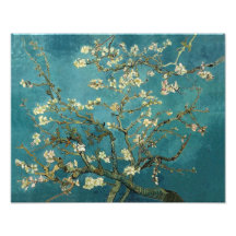 Árvore de amêndoa de florescência - Van Gogh Artes De Fotos