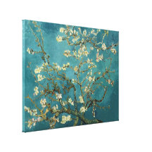 Árvore de amêndoa de florescência - Van Gogh Impressão De Canvas Envolvida