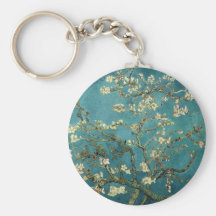 Árvore de amêndoa de florescência - Van Gogh Chaveiros
