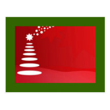 Árvore de Natal Cartoes Postais