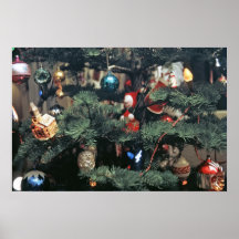 Árvore de Natal tradicional Pôsteres