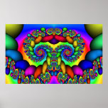 Árvore do Fractal de vida Impressão