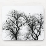 Árvore do inverno mouse pad
