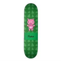 Árvores de Natal conhecidas personalizadas do verd Skates