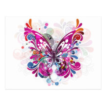 As borboletas do ~ da borboleta personalizam o mod cartão postal