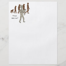 As caras da mamã e da evolução, personalizam-me! modelo de panfleto