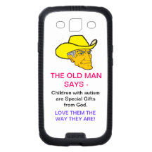 AS CRIANÇAS COM AUTISMO SÃO SPECIALGIFTS DO DEUS… GALAXY S3 CAPAS