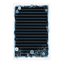 As flores do redemoinho do Grunge alinharam o azul