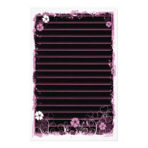 As flores do redemoinho do Grunge alinharam o rosa