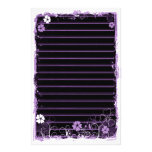As flores do redemoinho do Grunge alinharam o roxo
