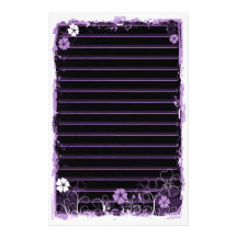 As flores do redemoinho do Grunge alinharam o roxo