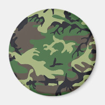As forças armadas camuflam o ímã ima de geladeira