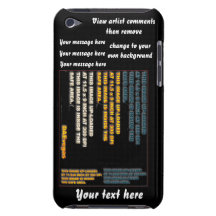 As mães genam Iphone IPod TODO O caso TODO O desig Capas iPod Touch Case-Mate