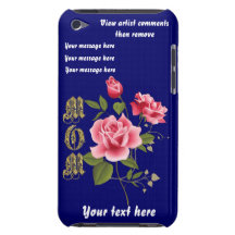 As mães genam Iphone IPod TODO O caso TODO O desig Capas iPod Case-Mate