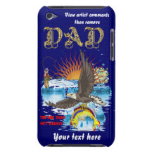 As mães genam Iphone IPod TODO O caso TODO O desig Capas iPod Barely There