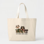 As mães Sew o amor Bolsas De Lona