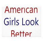 As meninas americanas olham melhor convites