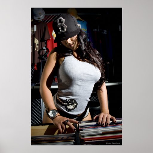 As meninas de Hip Hop subterrâneo: Posters