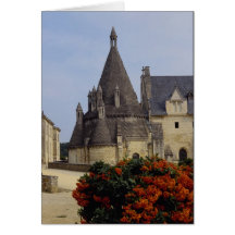Asa da cozinha do Romanesque de Fonteurand L'Abbay Cartoes