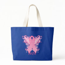 Asas cor-de-rosa do amor da fita bolsas
