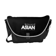 asiático nivelado - 'um nível inteiro do nother bolsa mensageiro