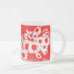 Áster selvagem de Nova Inglaterra - vermelho Canecas
