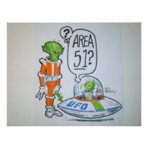 Astronauta da área 51 convite personalizados