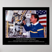 Astronauta Donald Thomas Pôsteres