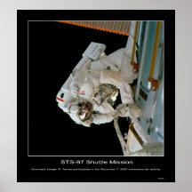 Astronauta Joseph R. Curtidor Posteres