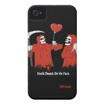 Até a morte faça-nos capa de iphone 4 da parte capas iPhone 4