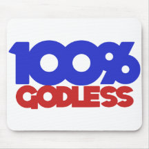 Ateu Godless de 100% Mousepad