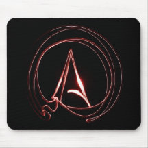 Ateu no vermelho mousepad