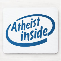 Ateu para dentro mousepad