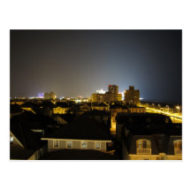 Atlantic City na noite Cartoes Postais