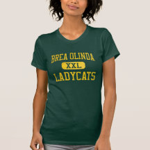 Atletismo de Brea Olinda Ladycats T-shirts