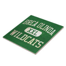 Atletismo dos Wildcats de Brea Olinda Azulejo