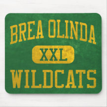 Atletismo dos Wildcats de Brea Olinda Mousepad