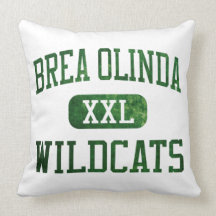 Atletismo dos Wildcats de Brea Olinda Travesseiro